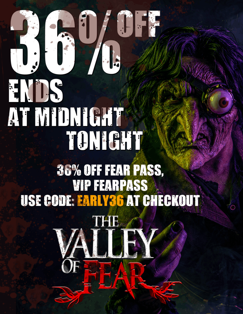 35% Off Fear Pass
