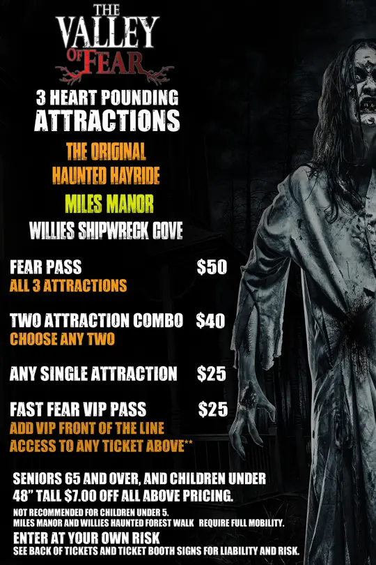 Legends of Fear Tickets